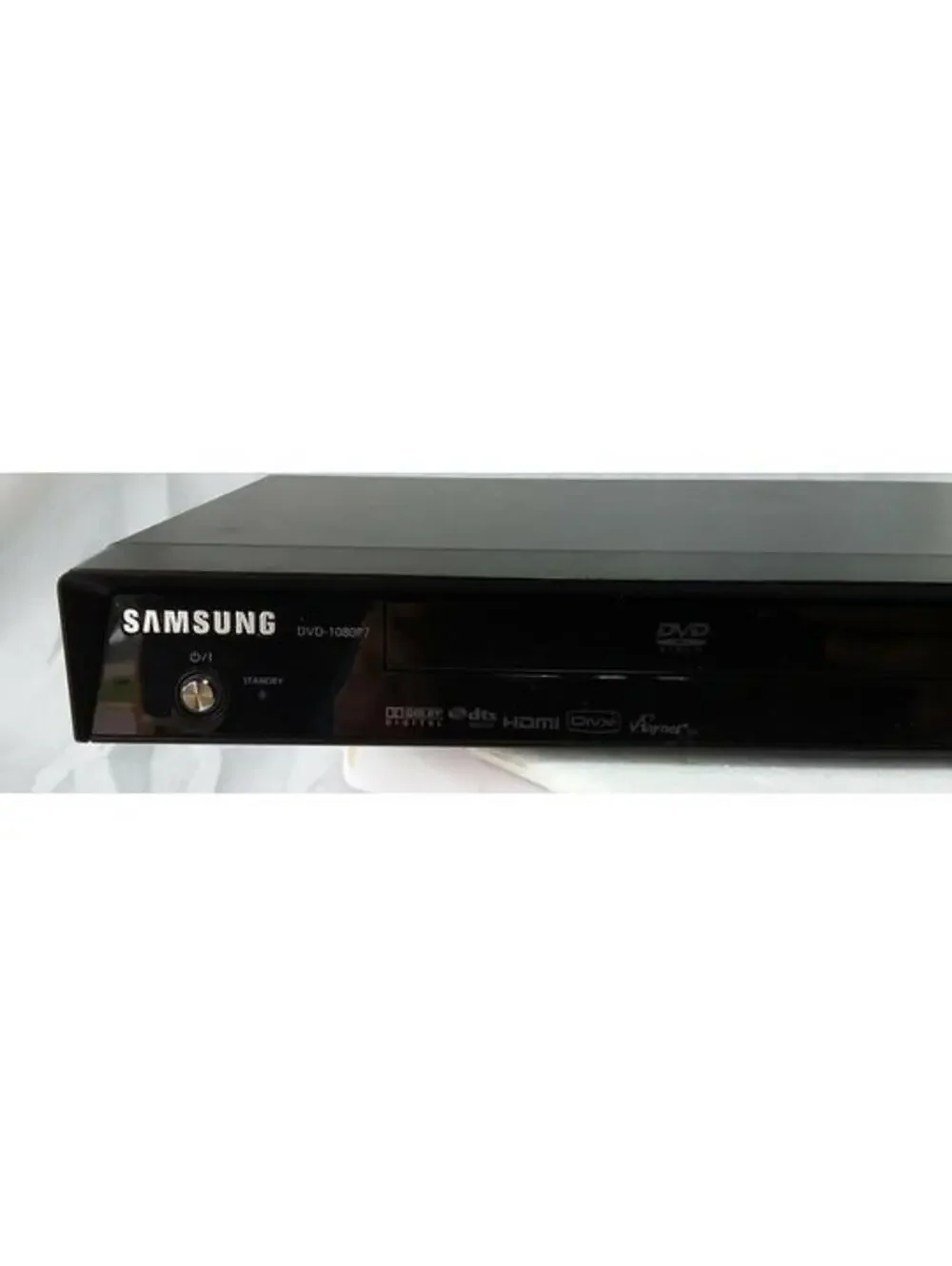 Samsung DVD-1080P7 1080p HD Upscaling DVD Player HDMI Black Fully Tested Works